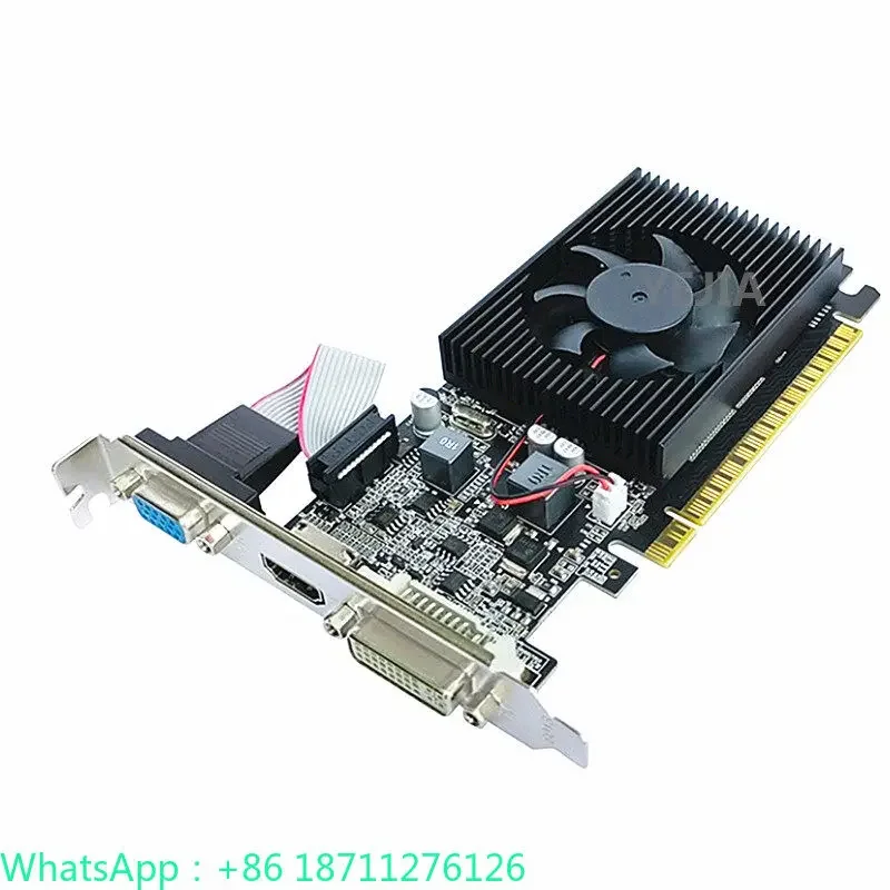 New GT730 4g 750 2G DDR3 small chassis bright computer graphics card 610 210 1G knife card half-height