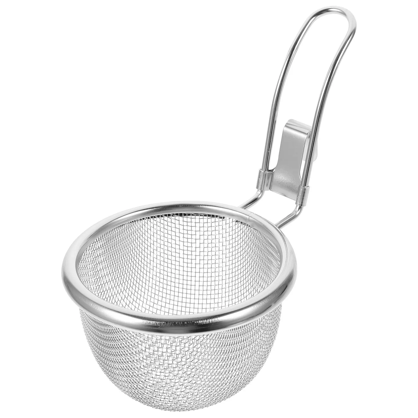 

Stainless Steel Colander Small Size Heat Resistant Noodle Strainer For Hot Pot Spaghetti Pasta Cooking Kitchen Tool