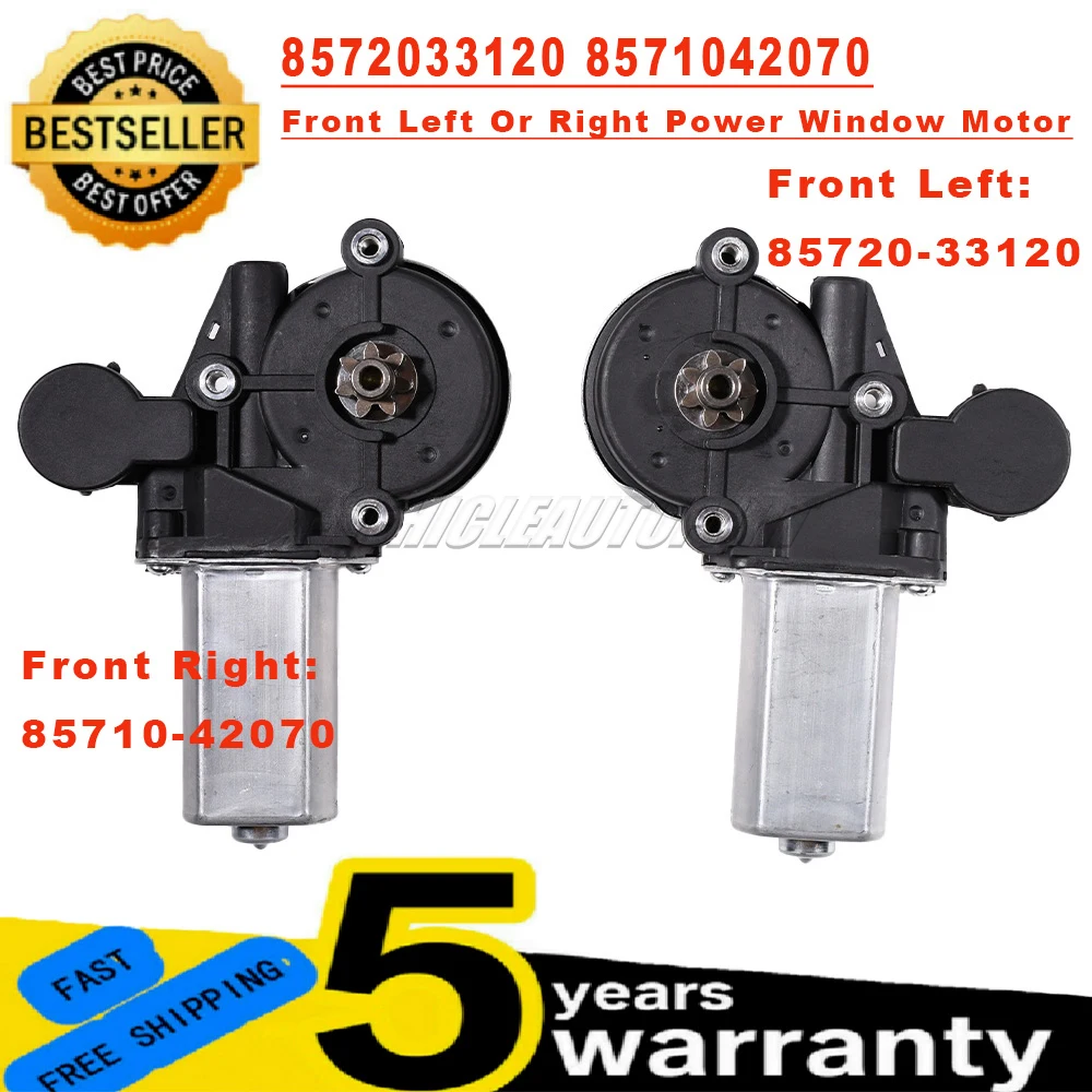 

Электродвигатель стеклоподъемника передний левый 8572033120 85720-33120 или правый 8571042070 85710-42070 Для Toyota Camry Highlander RAV4 Scion