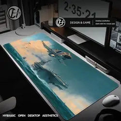 Aircraft Mousepad Large Gaming Mouse Pad LockEdge Thickened Computer Keyboard Table Desk Mat