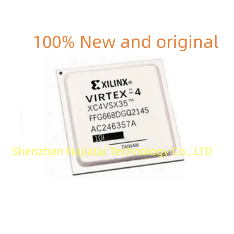 1PCS/LOT 100% New Original XC4VSX35-10FFG668C XC4VSX35-10FFG668 FBGA IC Chip