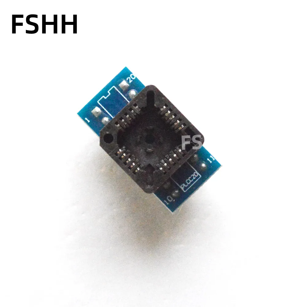 بسيط حدق المتابعة PLCC20 PLCC28 اختبار المقبس PLCC20 إلى DIP20 PLCC28 إلى DIP24 إلى DIP28 محول مأخذ التوصيل