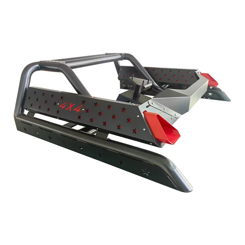 

Спортивная защитная дуга (ролл-кейдж) 4x4 для бездорожья - дизайн «Камин» для Hilux Revo/Tacoma/пикапов