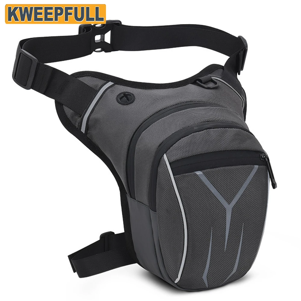 

1PCS Multifunctional Thigh Bag, Motorcycle Leg Bag for Men & Women, Removable Leg Straps Leg Pouch for Camping Hiking Fishing