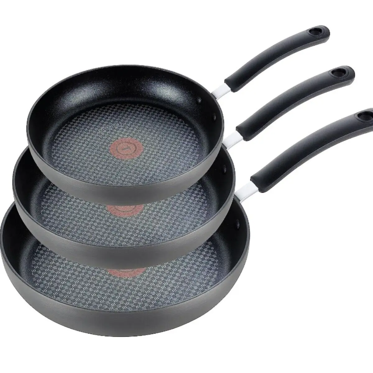 T-fal Ultimate Hard Anodized Nonstick Fry Pan Set 8,10.25,12 Inch Oven Safe 400F