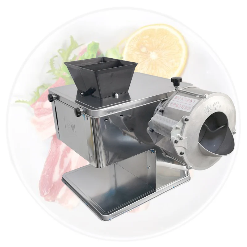 Meat Cutter Machine Commercial Electric Slicer Cutting Fish Fillets Vegetable Shredded Meat Slicer