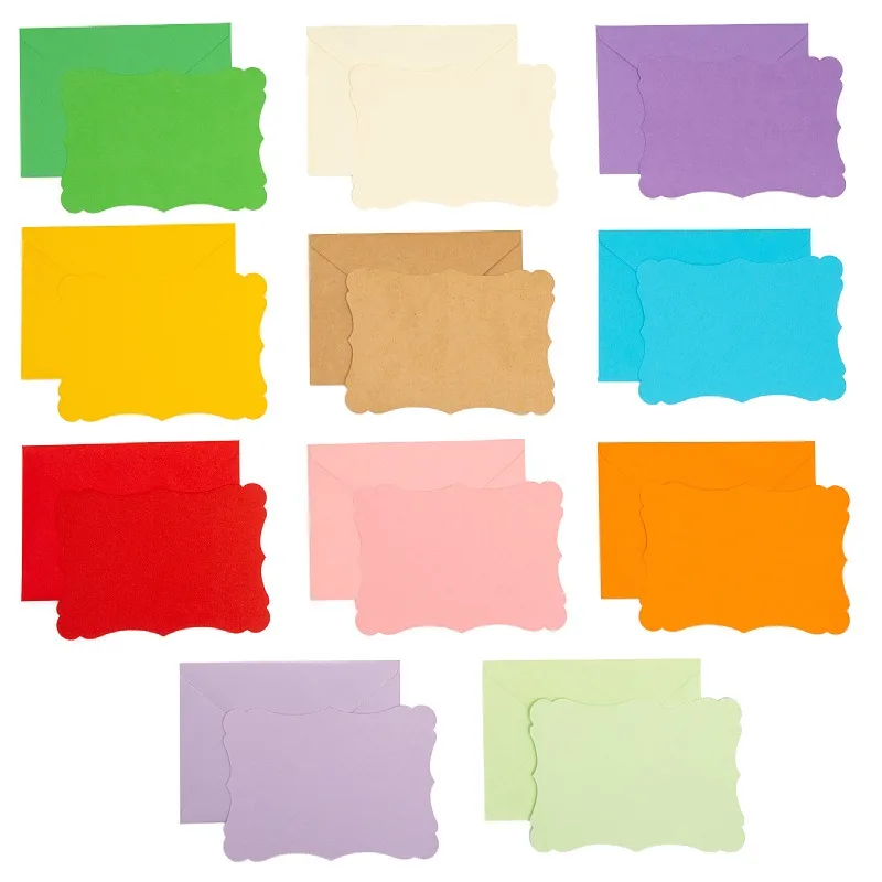 

18x13cm Wedding Envelopes Handwritten Invitation Card Enveloppe Mariage Western Envelope Set for Party Gift Packaging 50PCS