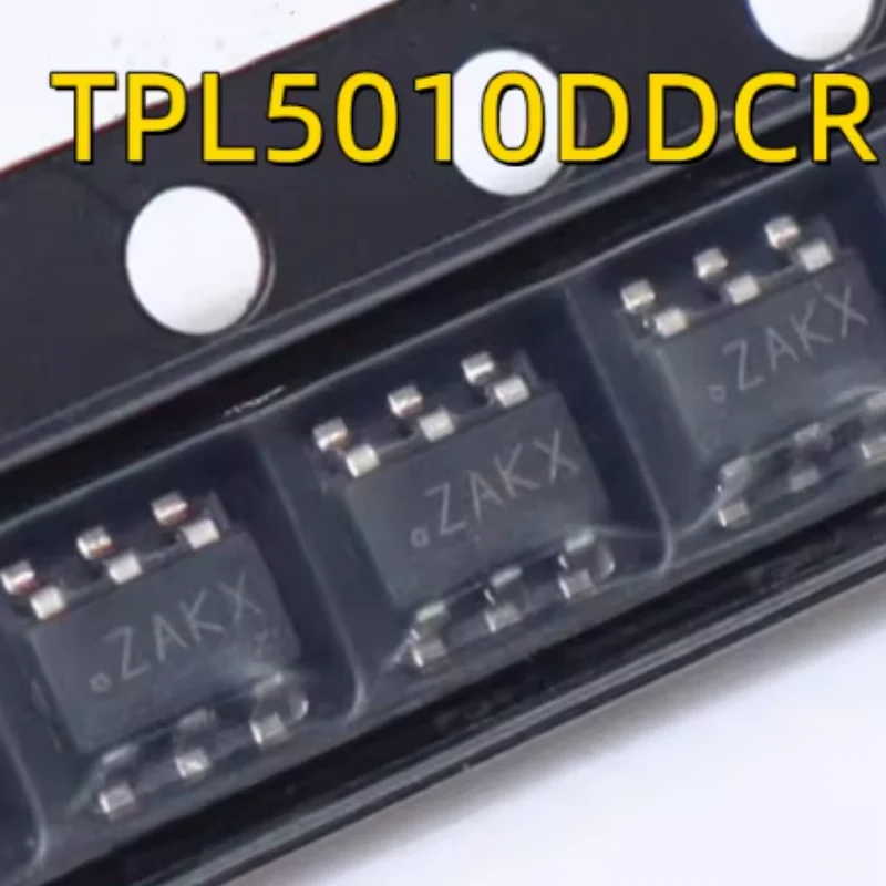 (10PCS) TPL5010DDCR TPL5010 ZAKX SOT-23-6 Ultra Low Power Precision Timer IC Manual Reset Function