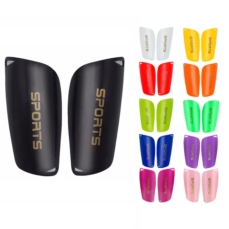 زوج واحد من وسادة ساق كرة القدم لتدريب كرة القدم، معدات حماية للساق للرجال والنساء والأطفال