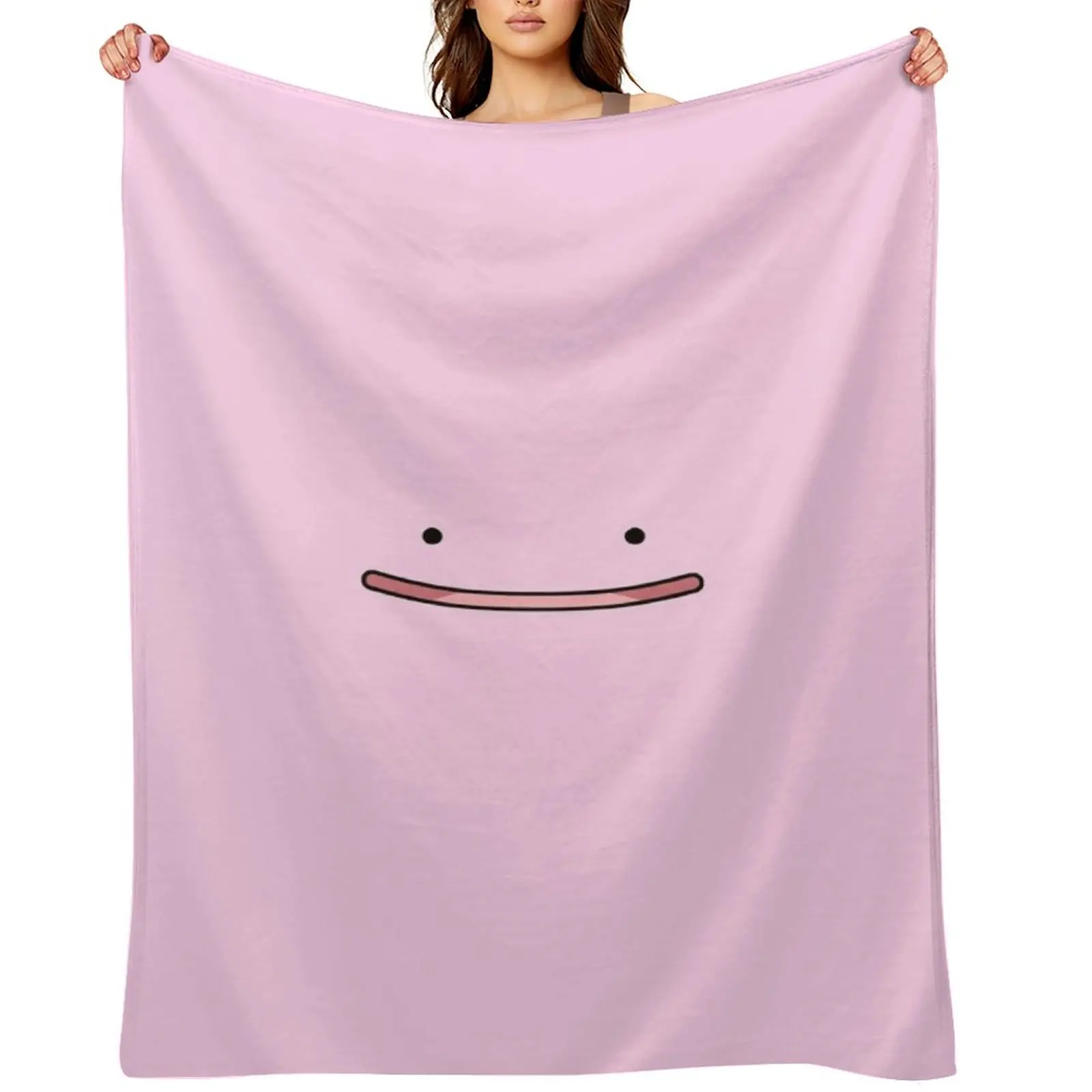 

Ditto Face (Ditto-fy Anything!!) Throw Blanket warm winter Moving Thermal sofa bed Blankets