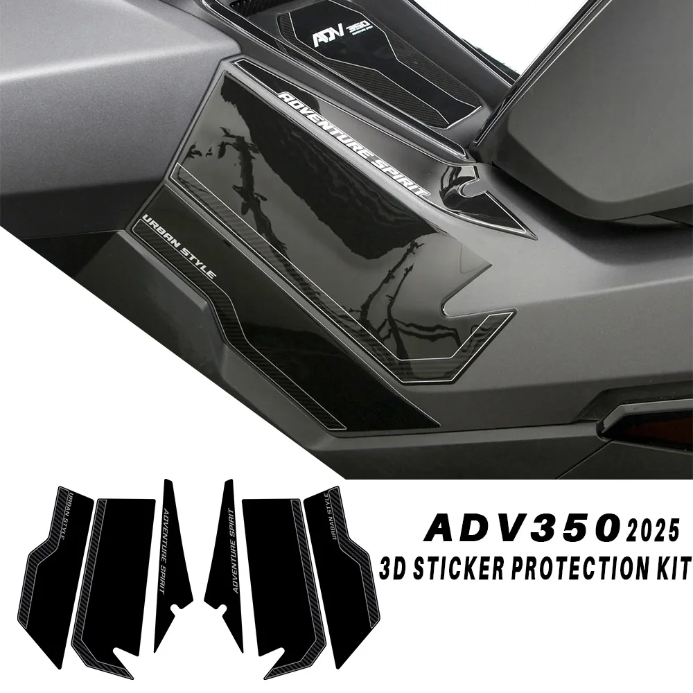

For ADV350 Accessories ADV 350 2025 Motorcycle Equipment 3D Sticker Kit Tunnel Protection