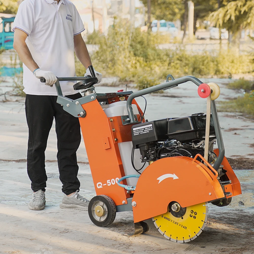 500mm Concrete Road Cutter for Aliexpress, / Engine, Pavement Floor Saw with Pump Motor Gear