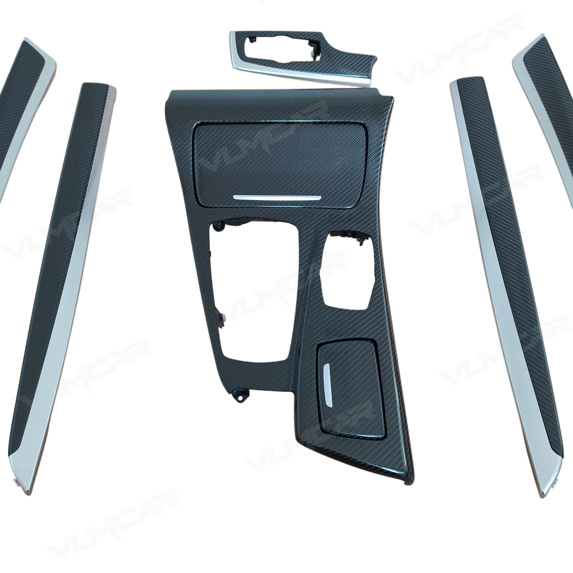 Carbon Fiber Interior Parts Car Interior Trim Dashboard Trim for BMW F10/ F18/G30/G38/ 5 Series