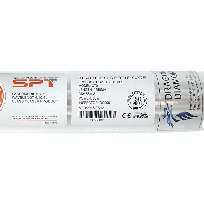 Spt CO2 Laser Tube …