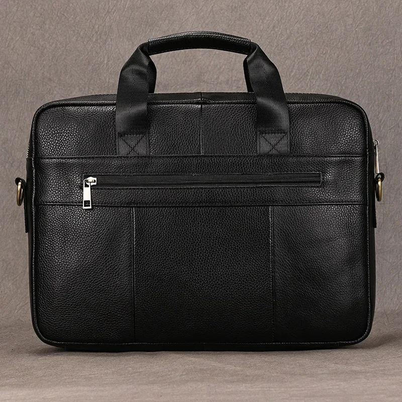 Newsbirds maletín de cuero para hombre, bolso para ordenador portátil con capa de médico para hombre de negocios, bolsos de ordenador de cuero