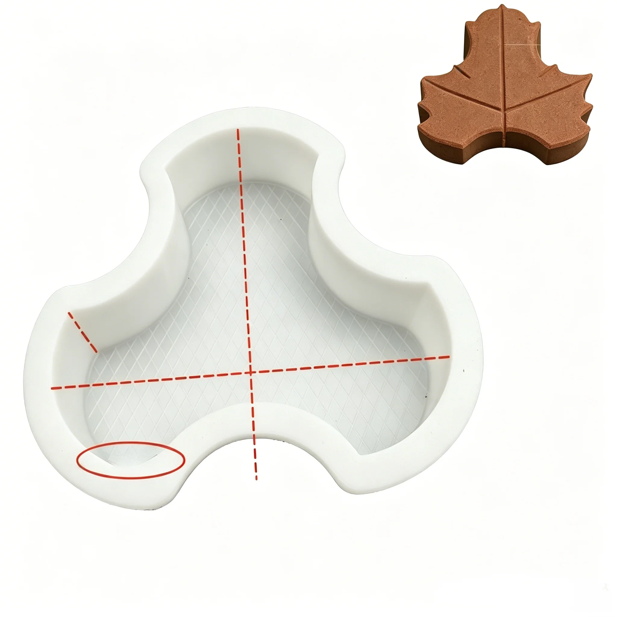 Concrete Molds for Pavement, Rhombus Tile Paver Form, Reusable Plastic Cement Brick Mold for Sidewalk & Garden Path