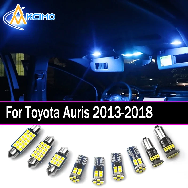 

Canbus Indoor Ceiling Bulbs For Toyota Auris 2013 2014 2015 2016 2017 2018 Car LED Interior Map Trunk Light Kit
