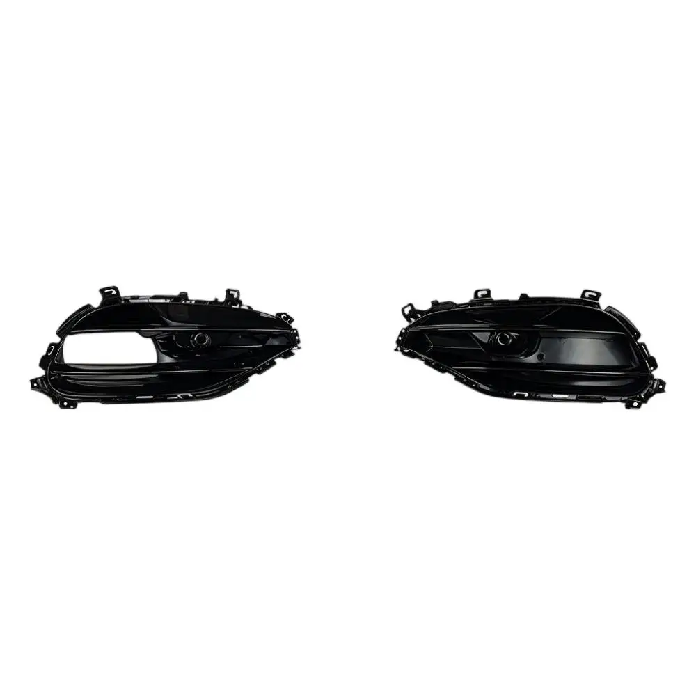 Front Spoiler Splitters Canards Trim Grills Frame FogLamp Cover For Mercedes Benz A Class W176 A200 A250 A45 AMG Air Vent Trim view 2