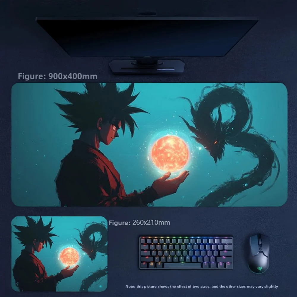 High Value Desktop Office Keyboard Computer Large Table Mat Leather Mouse Pad Oversized Boys E-sports Game Non-slip Mouse Pad