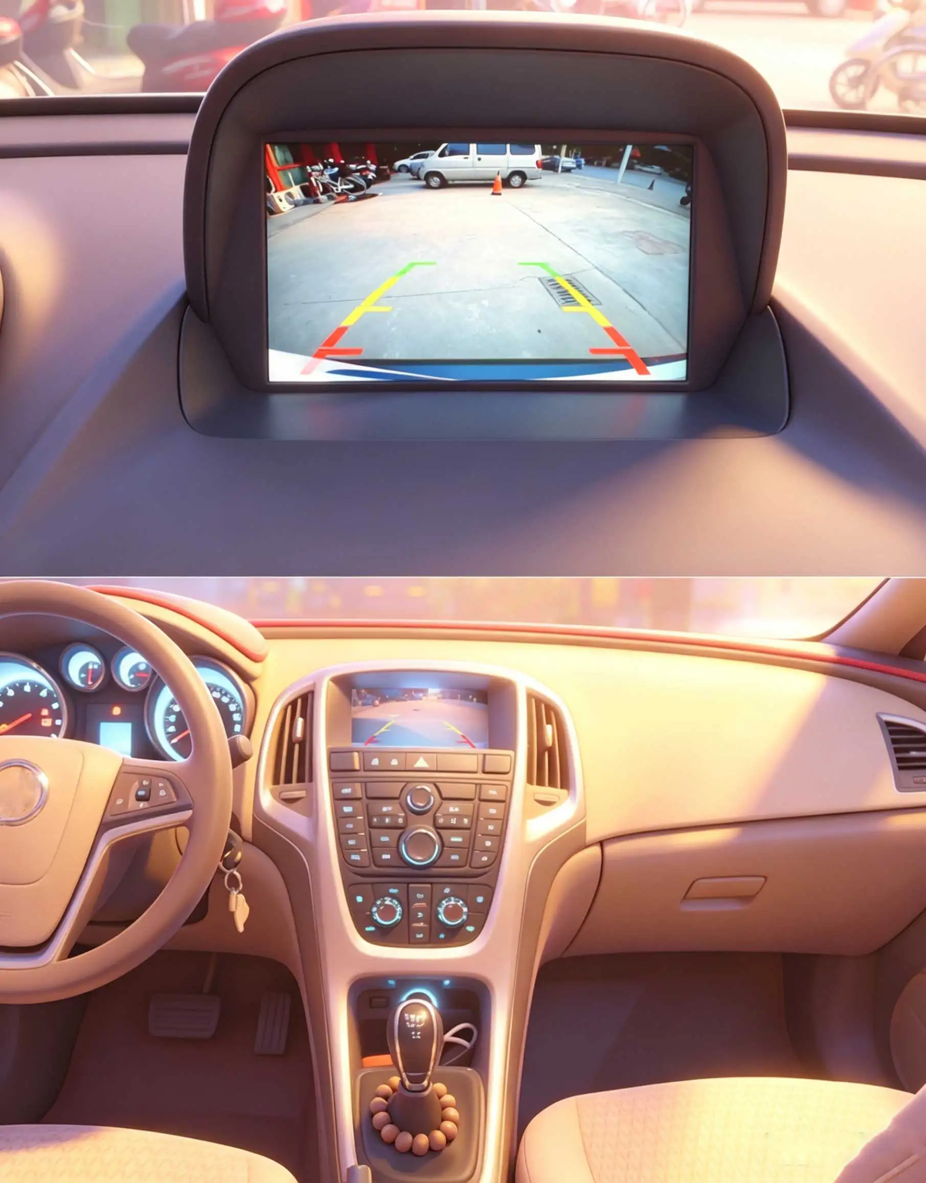 Car Intelligent Dynamic Trajectory Tracks Rear View Camera For Nissan X-Trail X Trail XTrail Rogue 2014-2017 Murano