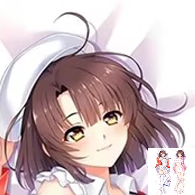 

Dakimakura Anime Young Girl Tits Double-sided Pillow Cover Print Life-size body pillows cover Adult pillowcase