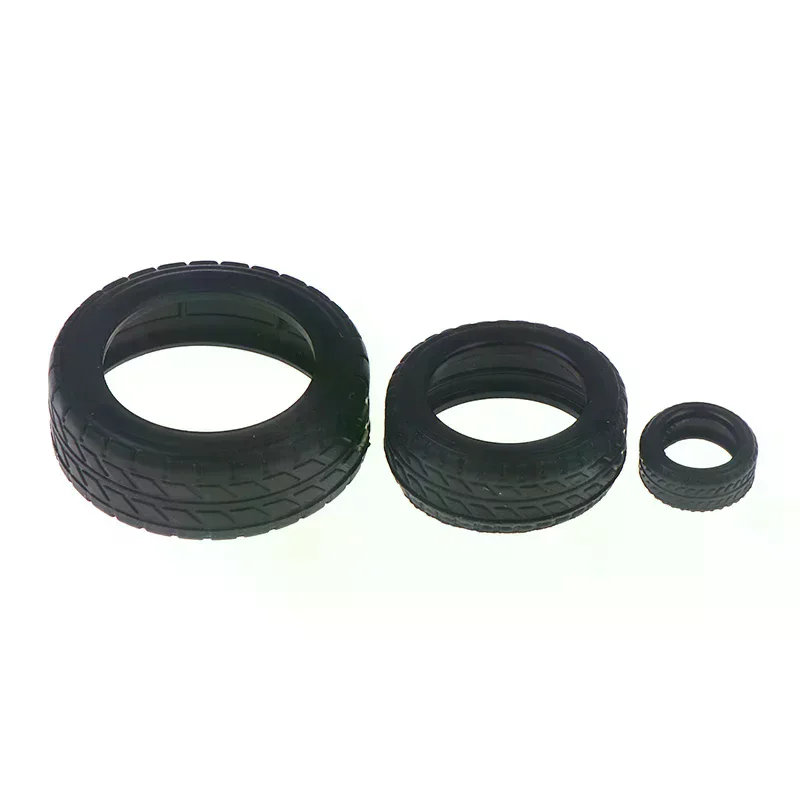 10/20/50Pcs 1/18 1/24 1/43 Tire Skin Car Model Miniature Scene Display Accessories For Model Lovers Collection Gifts