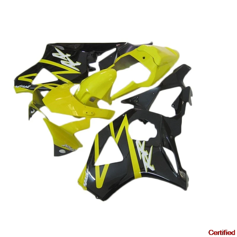 

New New arrival bodywork Fairings kit Fit For Honda CBR954RR 02 03 yellow black fairing CBR 954rr 2002 2003 MA27