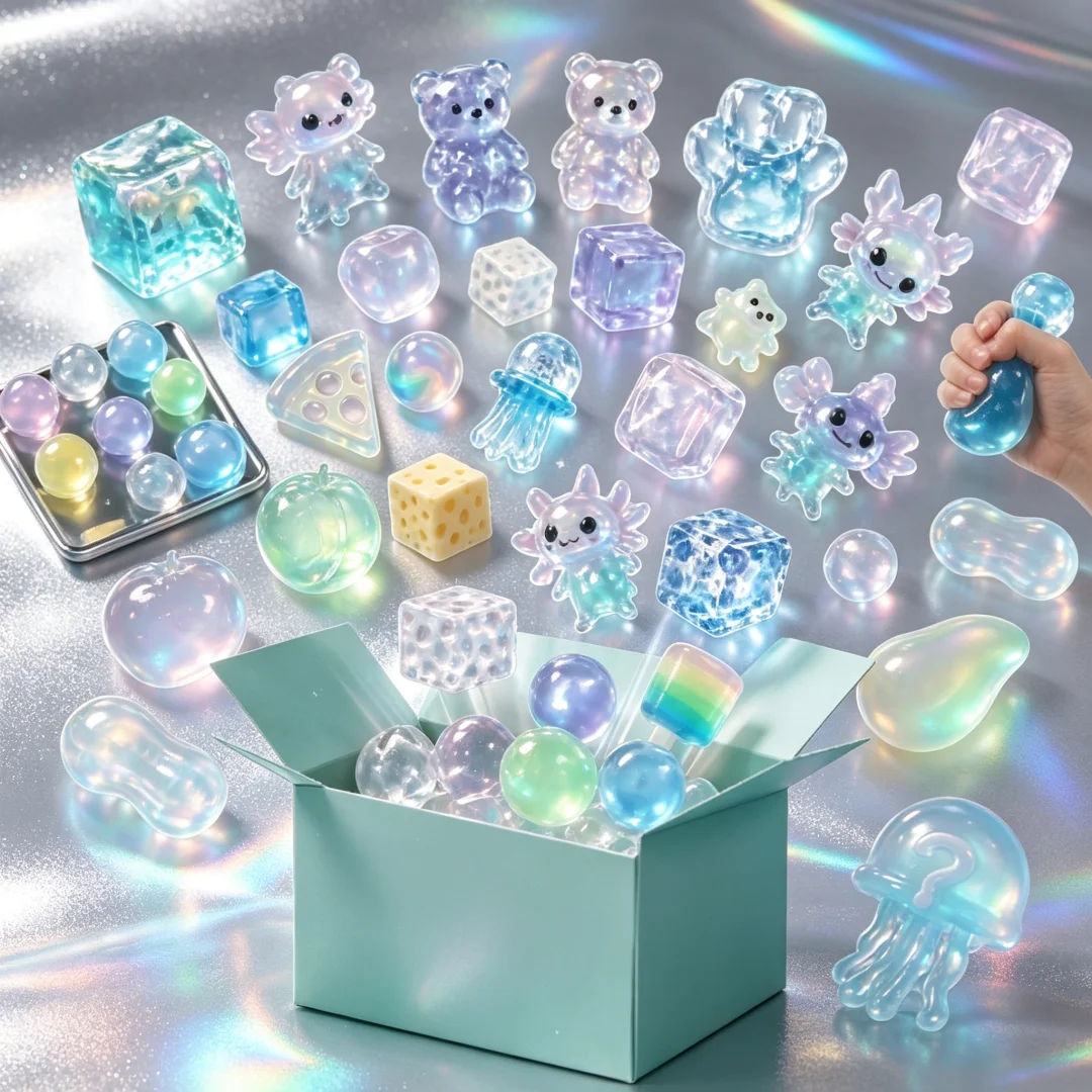 

Cheap Mystery Blind Bag Random Pocket Animal Squishy Mochi Toys Elastic Foot Squeeze Autism ADHD Kids Birthday Prize Set