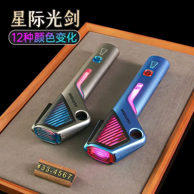 Épée lumineuse colorée pour enfants, jouets télescopiques, musique Laser, jouet de décompression rotatif 2 en 1, jouets légers pour enfants et adultes