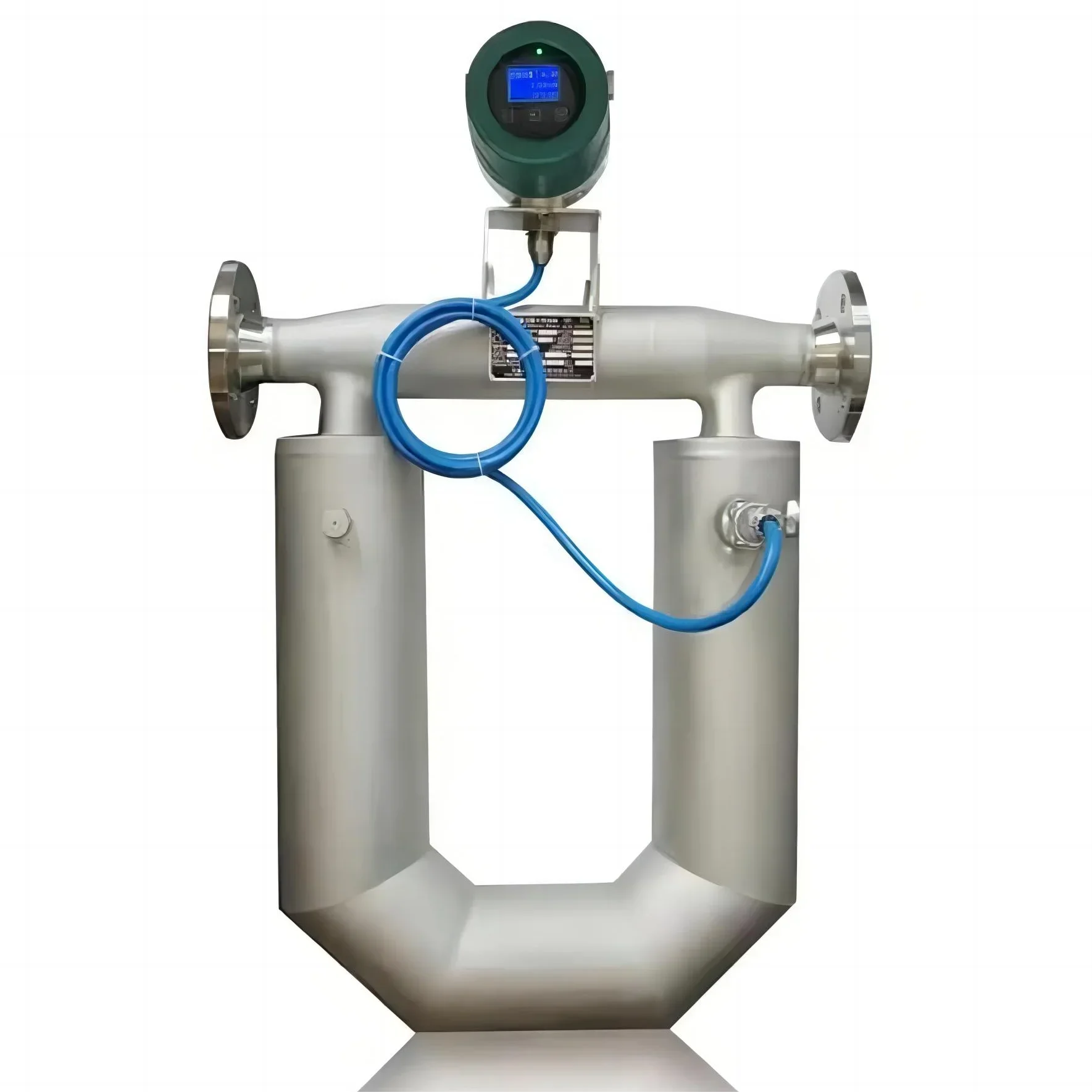 Coriolis Force Mass Flow Meter Gasoline  Liquid Mass Flowmeter Sensor Digital LPG Density Flow Meter