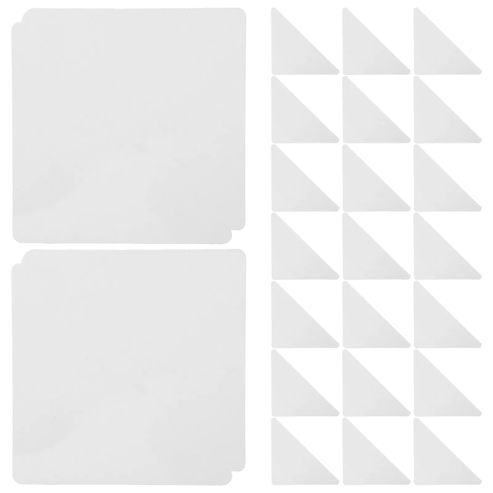 

500pcs Book Corner Protectors Textbook Page Corner Protectors Self-Adhesive Clear Protective Edge Seal for Notebook Textbook