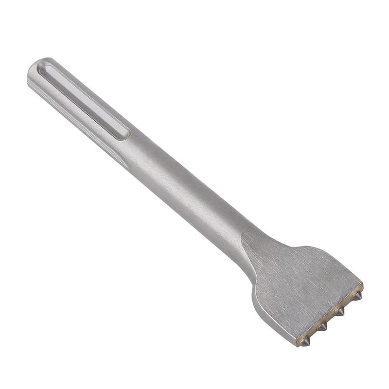 SDS MAX Shank Electric Hammer 4Teeth Tungsten Carbide Tipped Alloy Chisel Bushing Bit For Concrete Granite Masonry Tools