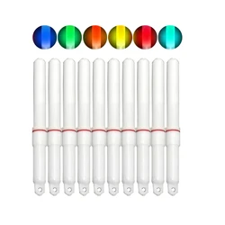 10 개/몫 다기능 LED 라이트 스틱 정장 cr425 배터리 빛나는 수레 액세서리 글로우 스틱 유인 램프 A595와 함께 작동