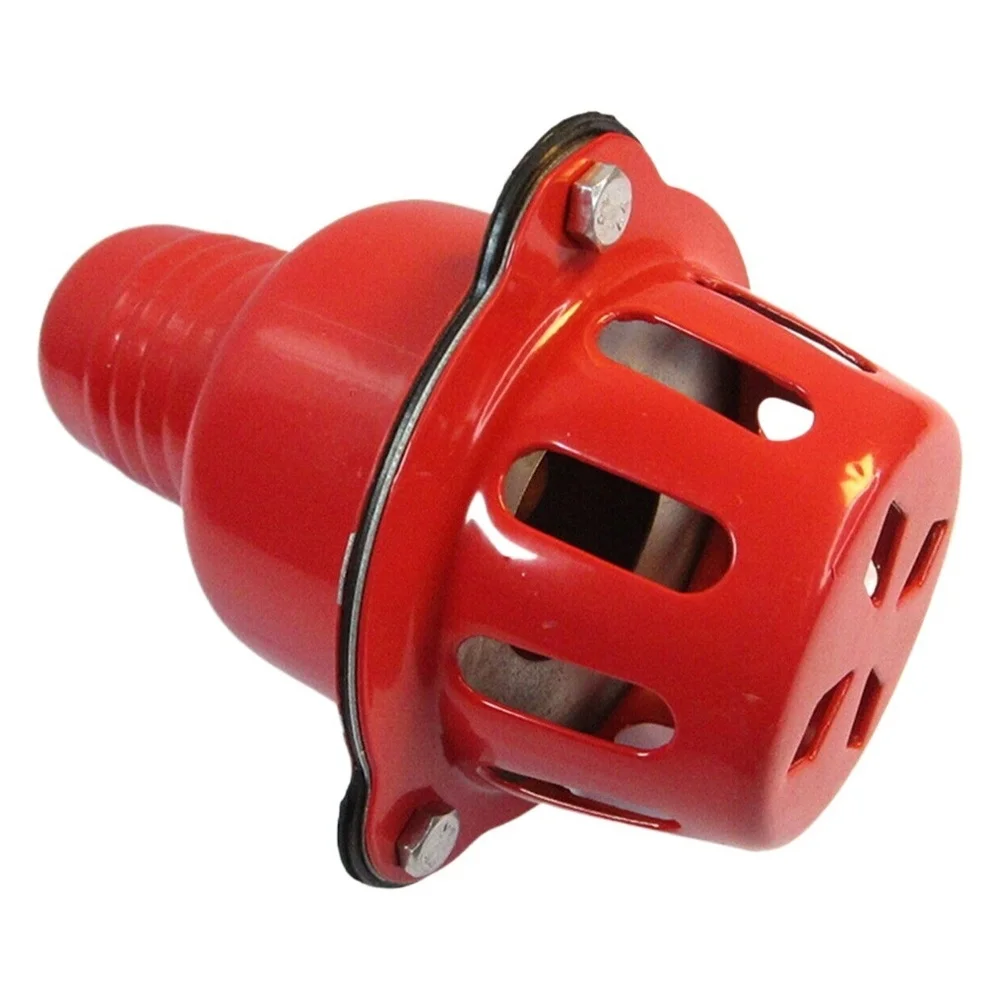 Strainer Filter Pump Check Valve Self-open Structure One-way Flow Sealing Gasket Included For Transfer Systems