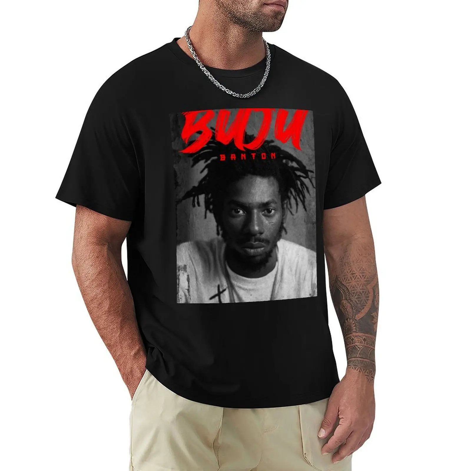 

Buju Bantan Tribute T-Shirt Big Size Short Sleeve Casual Top