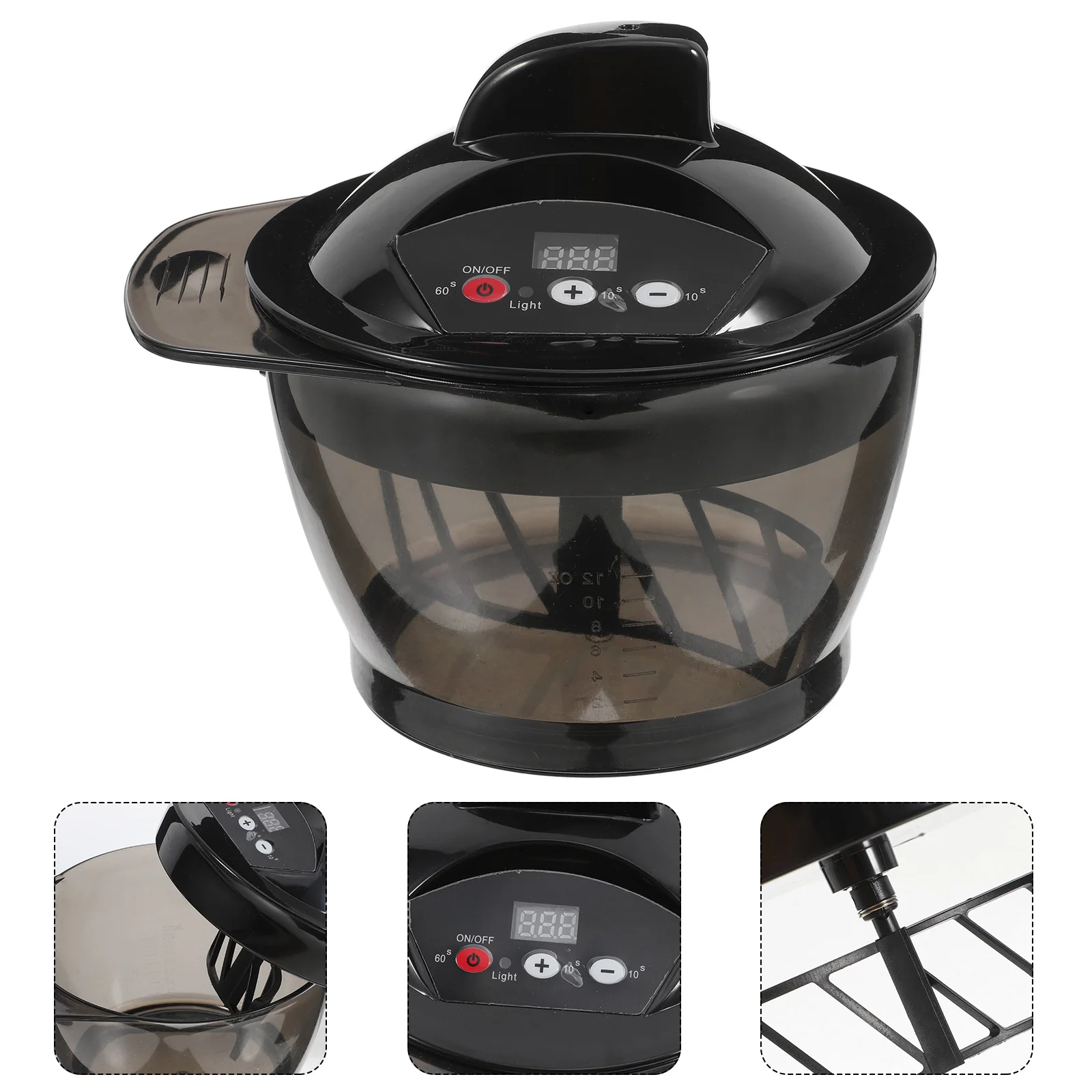 

Electric Mixer Set Hairdressing Tool Dyeing Tools Coloring Cream Mixed Abs Supplies Mixing Accessory