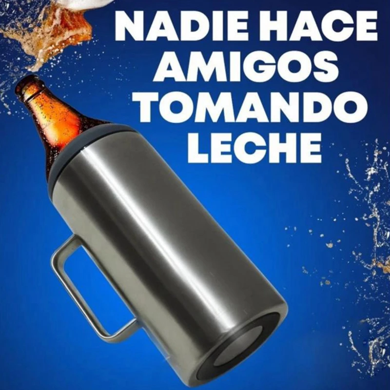 Portacaguamon 1,2 л Porta caguama MH Cerveza 40 унций Охладитель для пива Держатель для пивной бутылки Держатель для банки Botella De Agua Termos