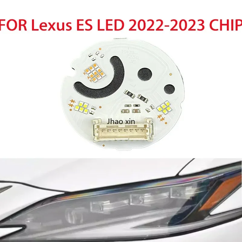 Luz branca para lexus es led 2022-2023 faróis de carro drl chip lastro placa de circuito fonte de luz acessórios