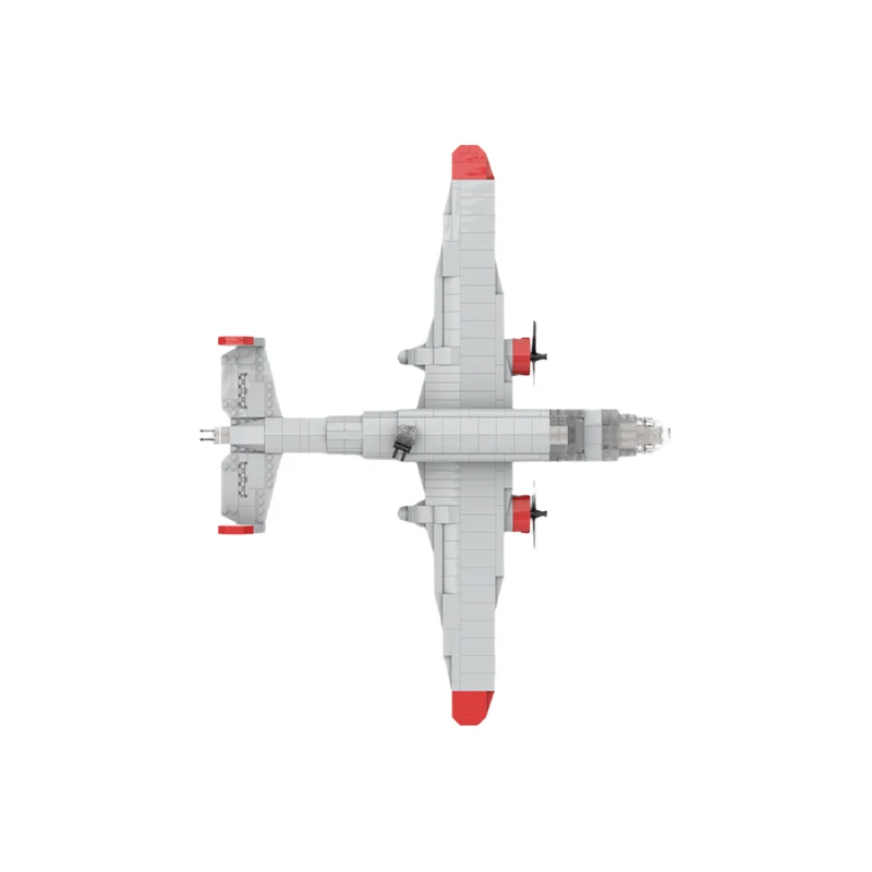 MOC Cold War Era Interceptor Building Blocks Set Twin-Engine Multi-Role Fighter Model Adult Collection Gift Hobby Toy