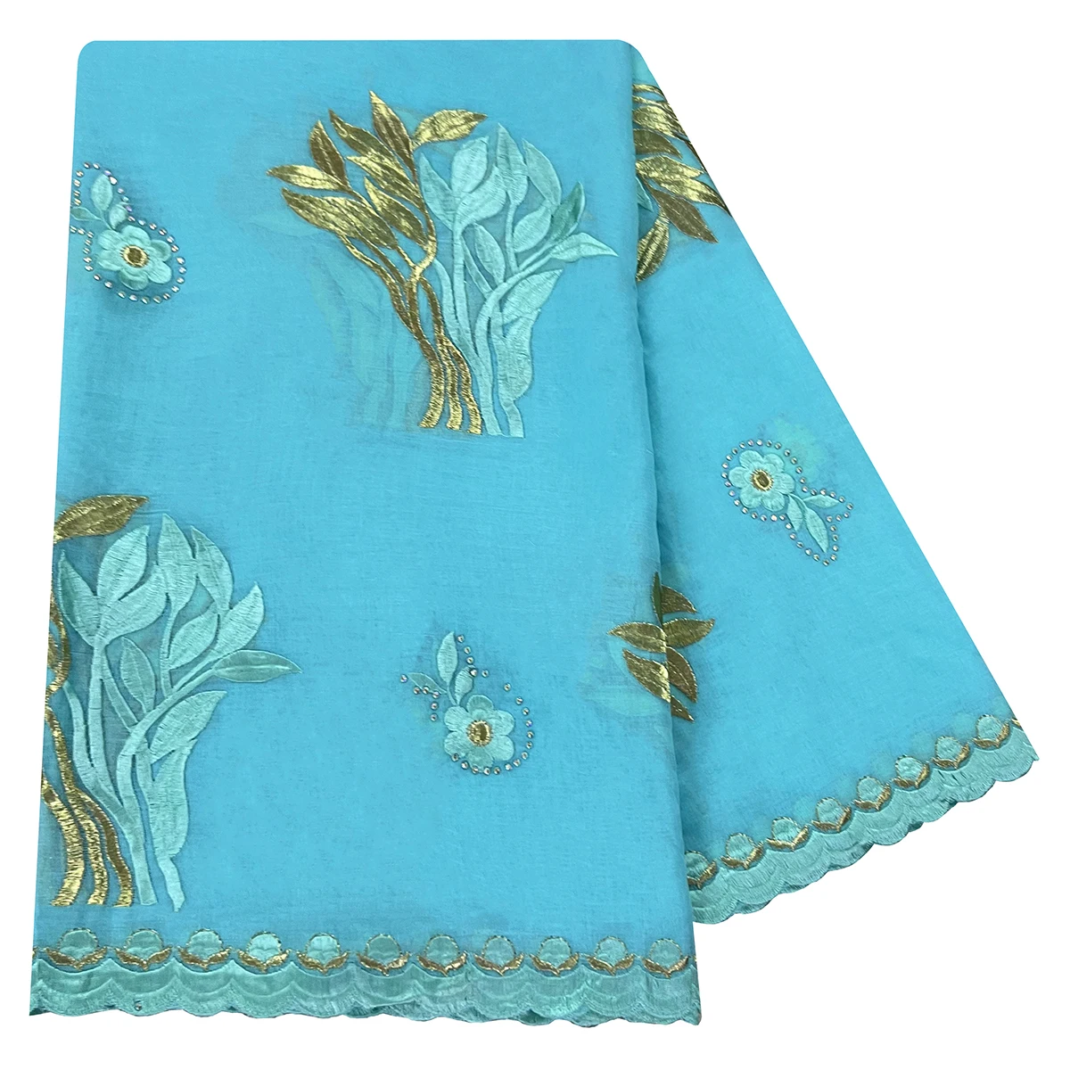 ดูไบสไตล์ที่ยอดเยี่ยมแอฟริกันผู้หญิงฮิญาบมุสลิมผ้าพันคอผ้าฝ้าย 100% เรยอนด้ายฝ้ายปักผ้าพันคอคุณภาพสูง