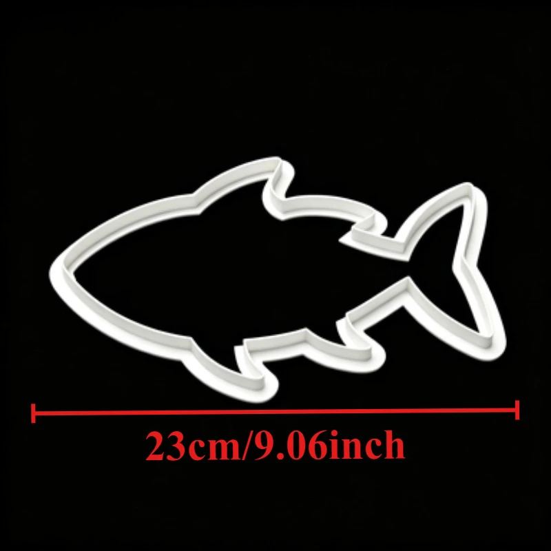 Fish‑Shaped Pottery Cutting Mold, Hollow Fish Pattern Cutter, Hand‑press Clay Shaping Tool for Pottery Creation, Clay Sculpture