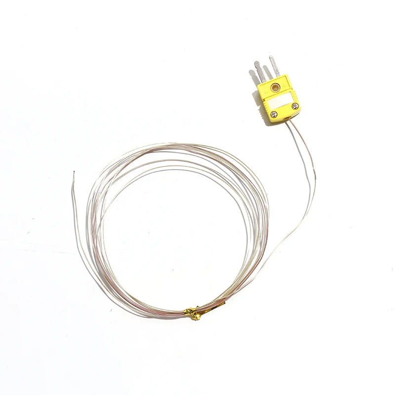 

1PC K-type TT-K-30-SLE Thermocouple Temperature Measuring Line SMT PTFE Spherical measuring point With Plug -200~260℃
