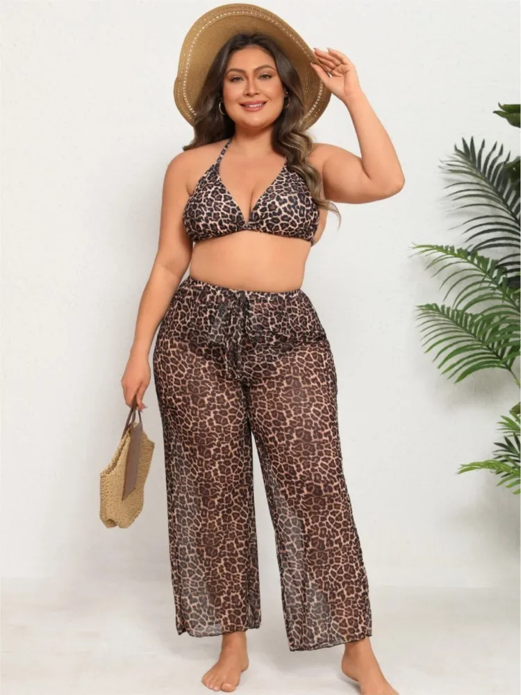 1XL-5XL Plus Size High Waist Bikini Women's Push Up Large Size 3XL 4XL Swimsuit Summer Mujer Tummy Control Swimwear Bikini Sets