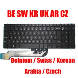 Be sw uk ar cz tastatur für dell g3 3500 3579 3590 3779 g5 5500 5587 5590 g5 se 5505 g7 7588 7590 7790 belgium schweizer neu