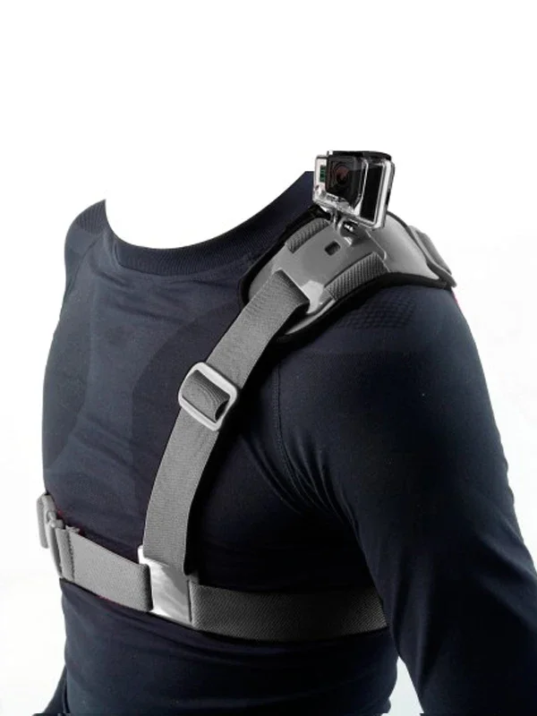 360 Degree Rotary Belt Backpack Shoulder Strap Mount For GoPro Hero 12 11 10 9 8 7 6 5 4 3+ 2 Skiing Action Camera Accessories