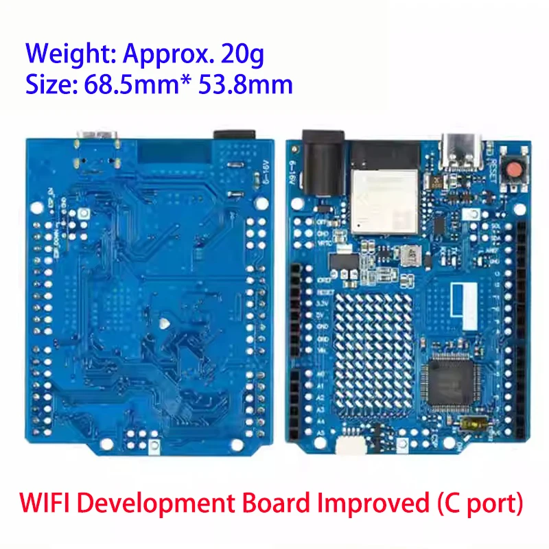 Para Arduino UNO R4 Minima ESP32-S3 tipo C placa USB WIFI edición Placa de desarrollo Compatible programación Control de aprendizaje