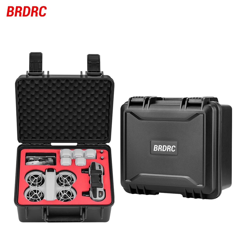 

BRDRC Portable Protection Storage Box For DJI NEO Hard PP Shockproof Handbag Case Waterproof Protector Carrying Case Accessories