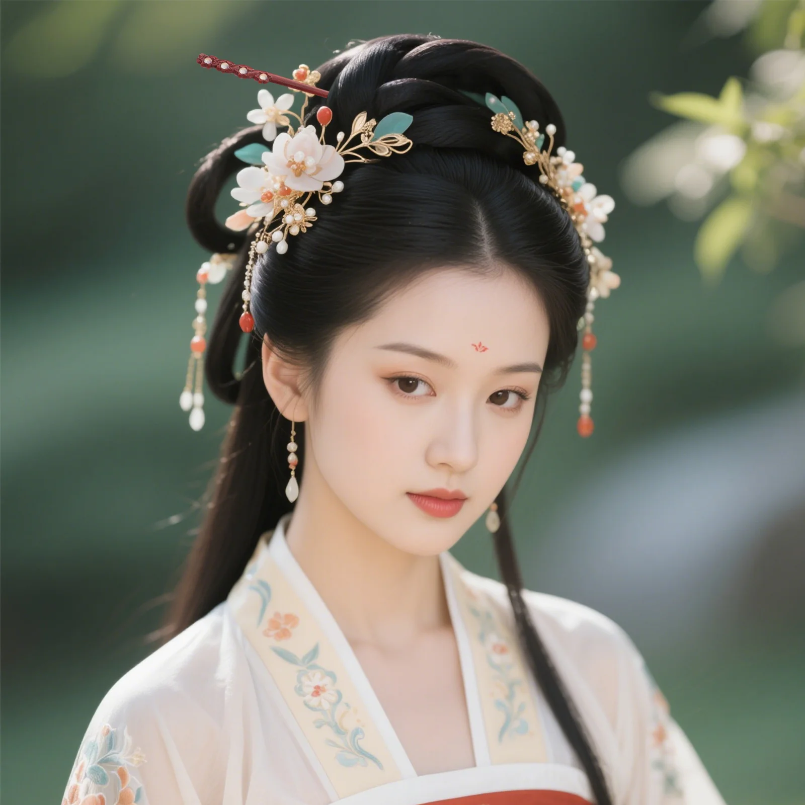 

Chinese Vintage Hair Stick Red Sandalwood Hairpin Double Sided Carved Elegant Hair Accessories Hanfu Bun Holder Women Hairpins