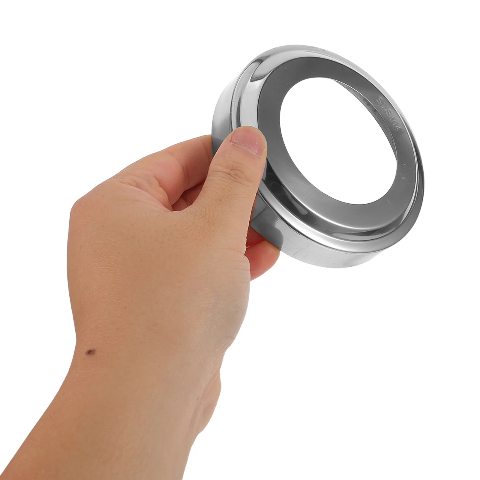 

10Pcs Waterproof Ladder Escutcheon Stainless Steel Pool Ladder Plate Cover for Tubing Handrail Inground Outdoor Pool Safety