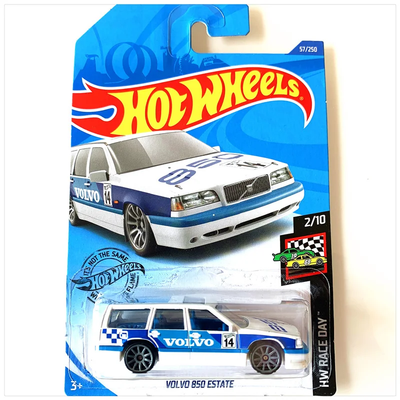 HotWheels 1:64 Volvos 850 estate Alloy Wagon Modello di auto sportiva Fonde sotto pressione Classico retrò da corsa Veicoli da turismo Modello di auto Giocattoli per bambini